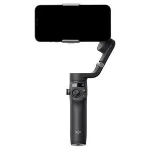 DJI Osmo Mobile 6, 3-Axis Phone Gimbal, Object Tracking, Built-in Extension Rod, Portable and Foldable, Android and iPhone Gimbal, Vlogging Stabilizer, YouTube TikTok Video, Platinum Gray