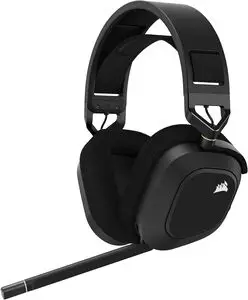 Corsair HS80 RGB Wireless Headset PC, Mac, PS5, PS4 - Black