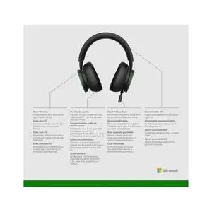 Microsoft Xbox Wireless Headset for Xbox Series X/S, Xbox One, and Windows 10 Devices