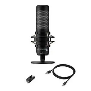 HyperX QuadCast S- USB Podcast/Gaming Microphone, for PC, PS4, PS5 and Mac