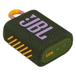 JBL Go 3 Portable Waterproof Bluetooth Speaker, Green