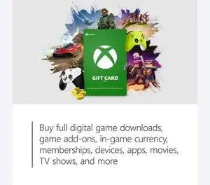 Xbox Gift Card $100