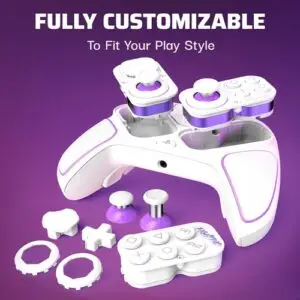 Victrix Pro BFG Wireless Gaming Controller for PS5/PS4 PC- White