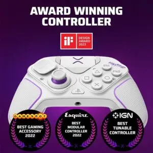 Victrix Pro BFG Wireless Gaming Controller for PS5/PS4 PC- White