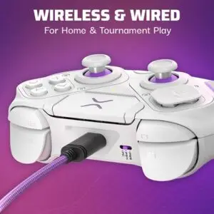 Victrix Pro BFG Wireless Gaming Controller for PS5/PS4 PC- White