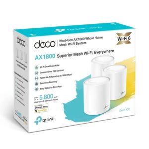 TP-Link - Deco X20 AX1800 Wi-Fi 6 System (3-Pack)