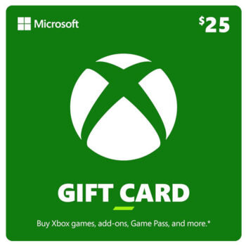 $25 Xbox Gift Card [Digital Code]