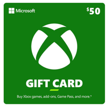 $50 Xbox Gift Card [Digital Code]