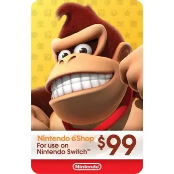Nintendo eShop Gift Card $99.00