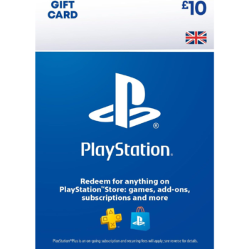PlayStation UK Store Gift Card 10 GBP