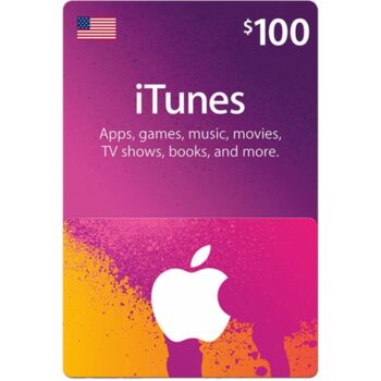 Apple iTunes Gift Card $100 (US) - Instant Delivery