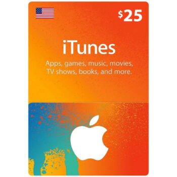 Apple iTunes Gift Card $25 (US) - Instant Delivery