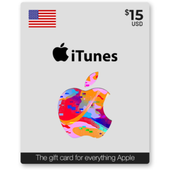 Apple iTunes Gift Card $15 (US) - Instant Delivery